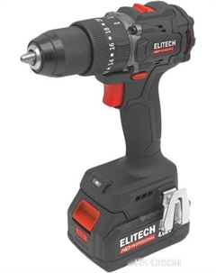 Ударная дрель-шуруповерт HD Professional CD 20ISL2 E2201.041.02 (с 2-мя АКБ 4 Ач, кейс) Elitech