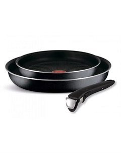 Набор сковород с ручкой INGENIO BLACK 04238840 Tefal