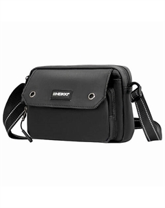 Сумка на плечо WALLET два отделения, органайзер, черная Heikki