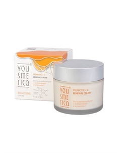 Крем восстанавливающий с Пробиотиками и витамином С Restoring Cream With Probiotics and Vitamin C 50 Yousmetica