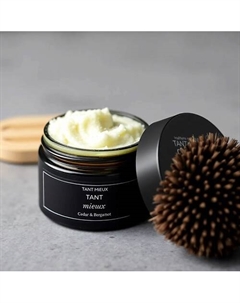 Набор для ухода за телом: скраб и щетка для сухого массажа Tant mieux