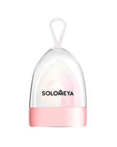 Двусторонний косметический спонж для макияжа Капля Drop Double-ended blending sponge Solomeya