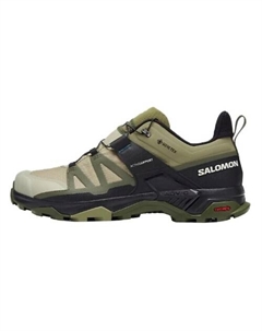 Кроссовки X Ultra 4 Anti-Slip Wear-Resistant Low-Top Trekking Shoes Green Salomon