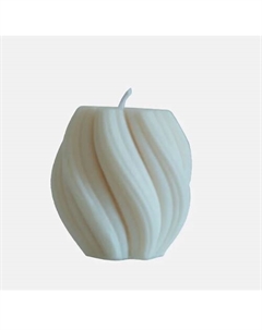 Свеча интерьерная спираль/волна 90 Candle zen