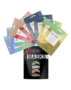 Набор "Очищение, Лифтинг, Пилинг, Увлажнение: маски-саше для лица" Dr. sea