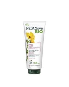 Маска-кондиционер 2 в 1 для всех типов волос Календула Nat & Nove Bio Mask Conditioner 200 Keranove