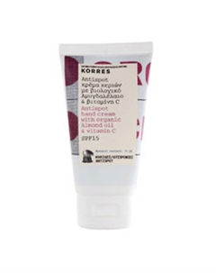 Крем для рук против пигментных пятен с витамином С и миндальным маслом SPF15 Hand Cream 75 Korres