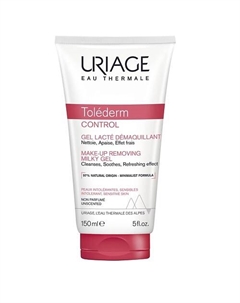 Толедерм Контроль Деликатный очищающий гель-молочко для снятия макияжа 150 Uriage