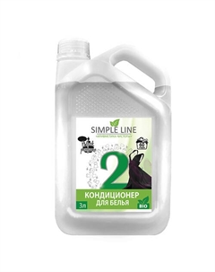 Кондиционер антистатик для белья ароматизированный 3000 Simple line