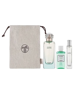 HERMES Набор Un Jardin Sur Le Nil: Туалетная вода + Гель для душа + миниатюра Hermes