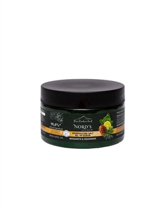 Скраб для тела тонизирующий соляной c эфирным маслом Бергамот и кедр 250 Nord's secret