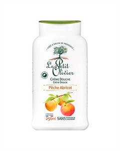 Крем для душа нежный Персик-Абрикос Peche Abricot Crème Douche 250 Le petit olivier