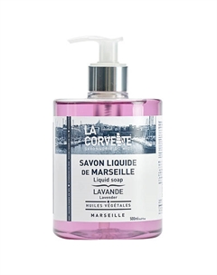 Мыло жидкое из Марселя для тела Лаванда Marseille Lavender Liquid Soap 500 La corvette