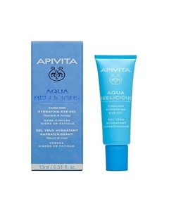 Увлажняющий охлаждающий гель для кожи вокруг глаз Aqua Beelicious 16 Apivita