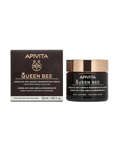 Регенерирующий крем с насыщенной текстурой Queen Bee 50 Apivita