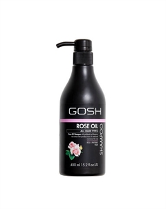 Шампунь для волос с розовым маслом Rose Oil 450 Gosh