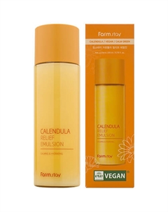 Успокаивающая эмульсия с экстрактом календулы Calming & Hydrating 200 Farmstay