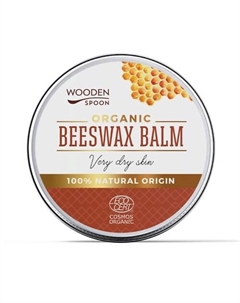 Бальзам для тела для сухой кожи с пчелиным воском Beeswax Balm Very Dry Skin 60 Wooden spoon