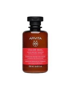 Шампунь для окрашенных волос с протеинами киноа и медом Color Seal 250 Apivita