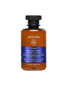 Тонизирующий шампунь Men's Tonic с облепихой и розмарином 250 Apivita