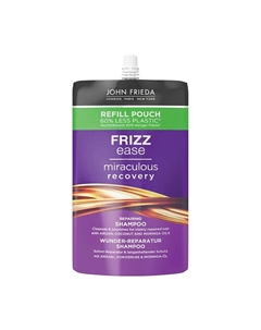 Восстанавливающий шампунь Frizz Ease. Сменный блок (рефил) 500 John frieda
