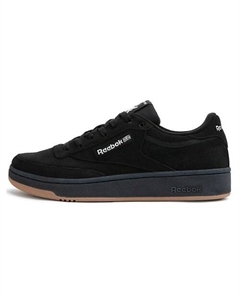 Кроссовки CLUB C 85 W+ Anti Slip And Wear Resistant Height Increasing Black Warrior Reebok