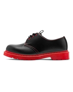 Туфли CLOT X 1461 Black Red Dr. martens