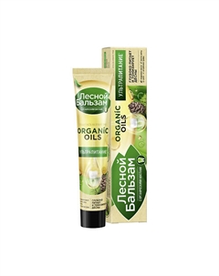Зубная паста ORGANIC OILS Алоэ 75 Лесной бальзам