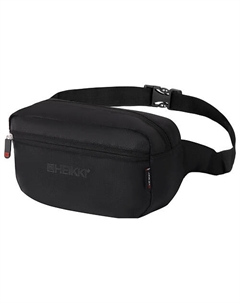 Сумка на пояс RIO регулируемый ремень, черная Heikki