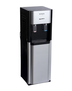 Кулер для воды AquaWork J-41LDS, 450 Вт, нагрев, охлаждение до 12º С, нижняя загрузка, серый Aquawork