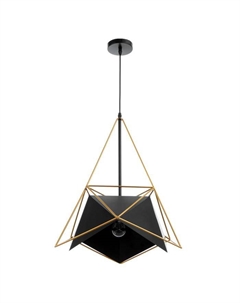 Светильник 40306/1 E27 40 Вт черный-золото 40×40×50-150 см Bayerlux