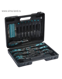 Набор ручного инструмента BTK-42, сталь CrV, 42 предмета в чемодане Bort