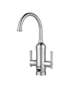 Водонагреватель Kitfort КТ-4030, проточный, 3300 Вт, 6 л/мин, серебристый