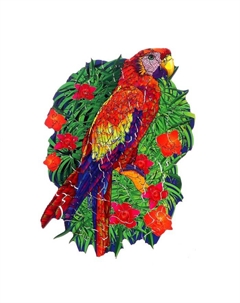 Пазл «Красочный попугай» Fofa