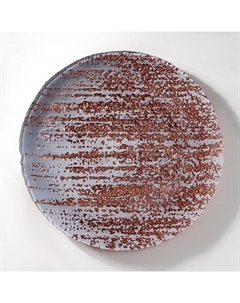 Тарелка «Ривьера», d=28 см, стекло, цвет бронзовый Akcam