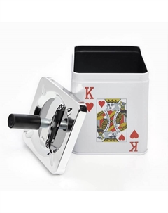 Пепельница для дома бездымная «Король», для сигарет и стиков, 9×15.5 см Сима-ленд