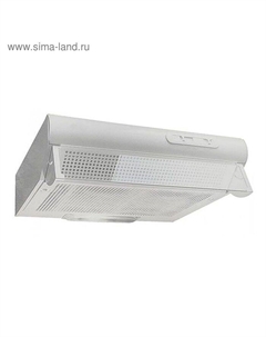 Вытяжка Elikor Davoline 50П-290-П3Л, плоская, 290 м3/ч, 3 скорости, 50 см, белая