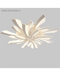 Люстра с ПДУ «Леванте» LED 120 Вт 3 режима 3000-6000К белый 98×98×14 см Bayerlux