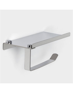 Держатель для туалетной бумаги, с полочкой для телефона, нержавеющая сталь (sus 304) Accoona