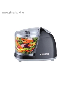Измельчитель Centek CT-1390, пластик, 300 Вт, 0.35 л, чёрный