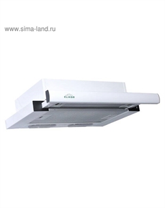 Вытяжка Elikor «Интегра» 50П-400-В2Л, встраиваемая, 400 м3/ч, 2 скорости, 50 см, белоснежная