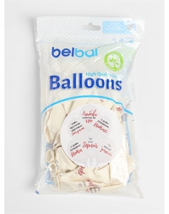 Воздушные шары латексные 14" «Ты мой герой», 50 шт. Belbal