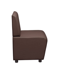 Кресло «. Лачи», экокожа, 500×550×770 мм, цвет коричневый Клик мебель
