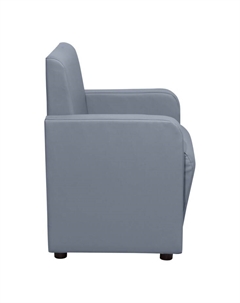 Кресло «. Поли», экокожа, 660×550×770 мм, цвет серый Клик мебель