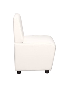 Кресло «. Лачи», экокожа, 500×550×770 мм, цвет белый Клик мебель
