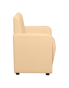 Кресло «. Поли», экокожа, 660×550×770 мм, цвет бежевый Клик мебель