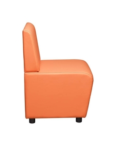 Кресло «. Лачи», экокожа, 500×550×770 мм, цвет оранжевый Клик мебель