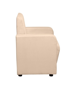 Кресло «. Поли», велюр, 660×550×770 мм, цвет бежевый Клик мебель