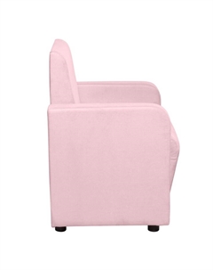 Кресло «. Поли», велюр, 660×550×770 мм, цвет розовый Клик мебель