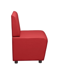 Кресло «. Лачи», экокожа, 500×550×770 мм, цвет красный Клик мебель
